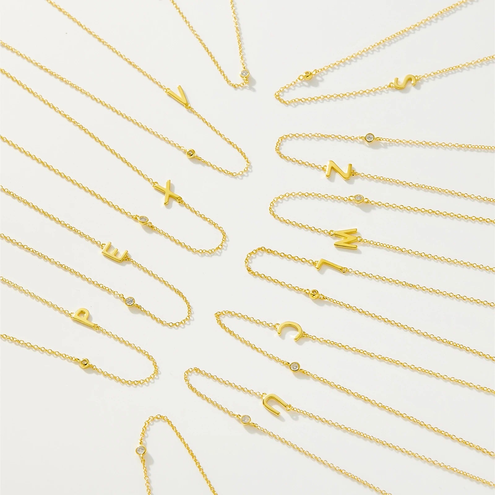 Colar Inicial + Ponto de Luz